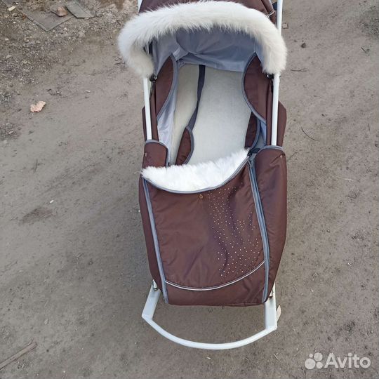 Коляска санки