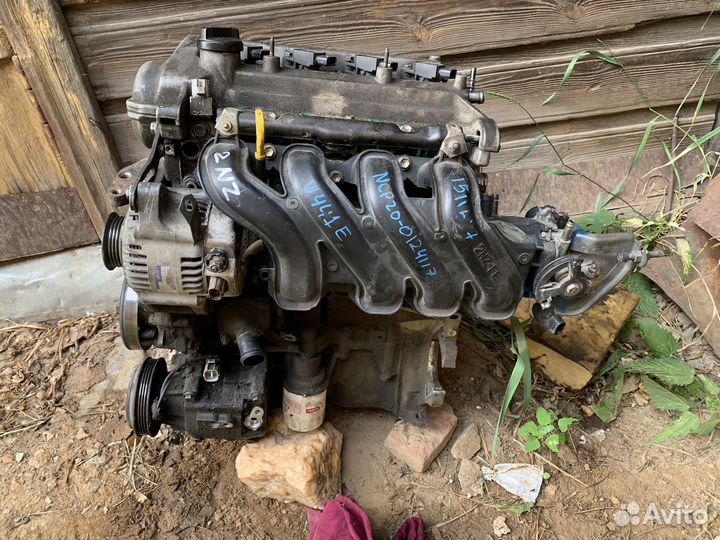 Двигатель 2nz fe toyota ncp-20