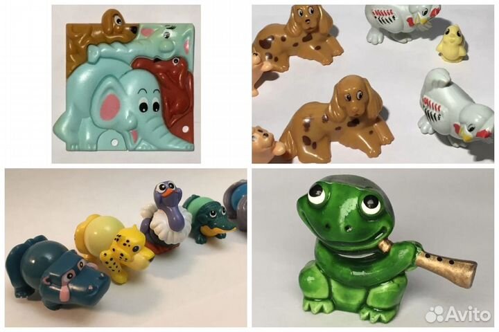 Игрушки из киндера девяностых