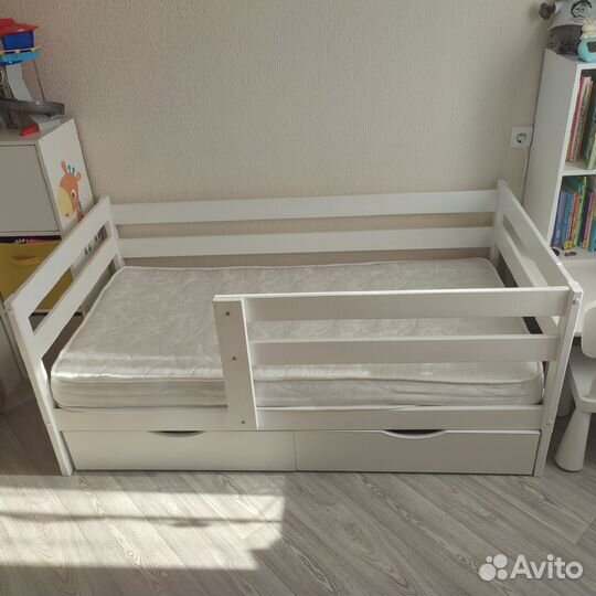 Детская кровать из массива березы 80*160