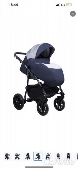 Детская коляска 3в 1