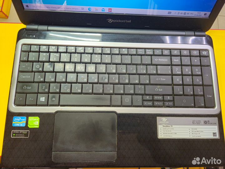 Packard Bell i5 3337u 6gb ssd120gb hdd750 gt720