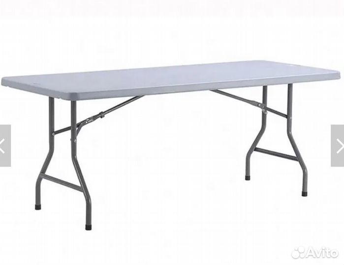 Стол туристический пластиковый складной, 180х74х74