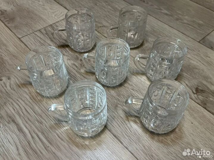 Кружки хрусталь - дхз СССР