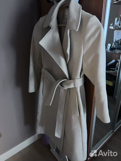 Пальто женское hm шерсть