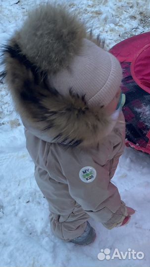 Комбинезон трансформер зимний от 0 до 80р