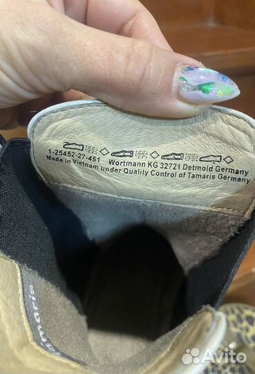 Ботинки демисезонные Tamaris