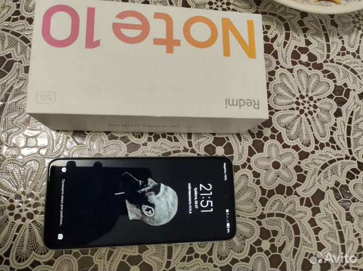 Телефон Xiaomi redmi not 10