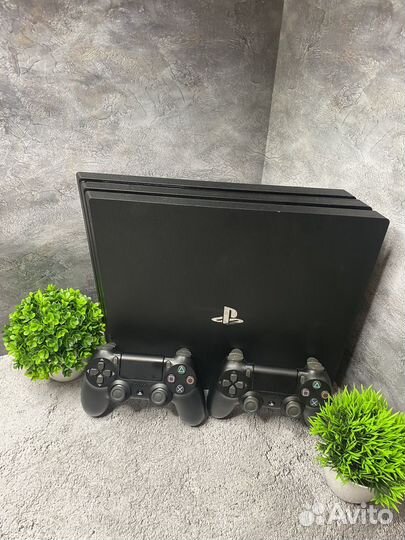 Sony PS4 pro+ 2 джоя+ 70игр