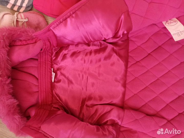 Пакет одежды девочке для прогулок 98 104,сапоги