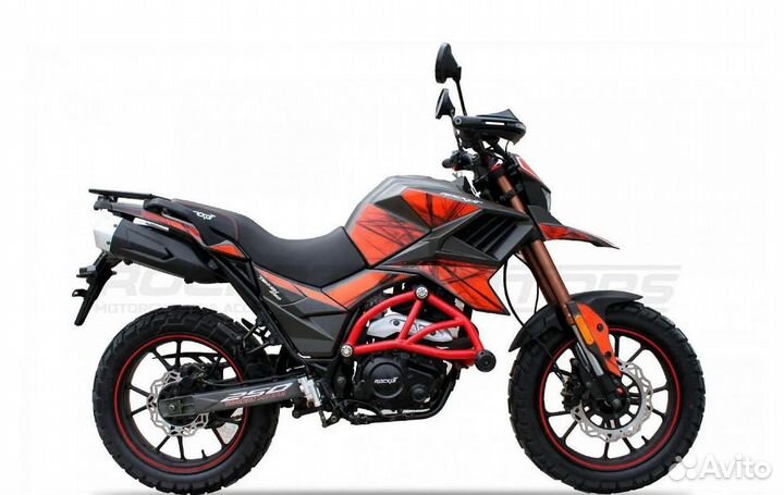 Мотоцикл rockot hound 250 LUX (оранжевый, ЭПТС)
