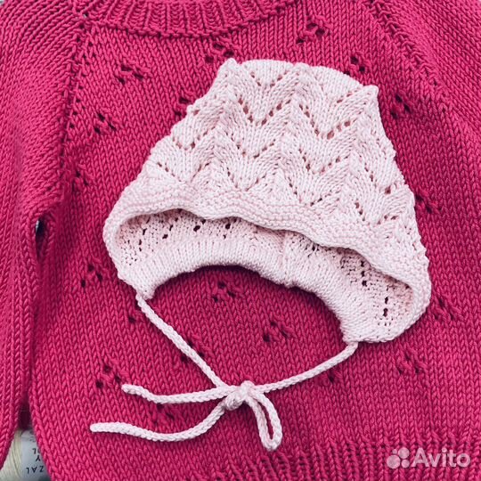 Чепчик для новорожденного хлопок