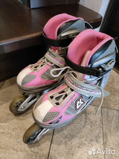 Ролики детские раздвижные р-р 33-36