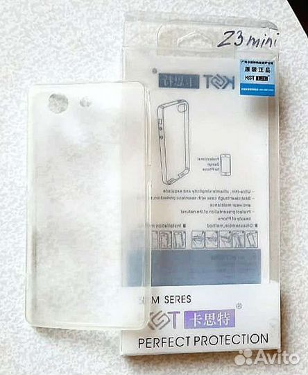 Чехол и стекло на Sony Xperia Z3 Compact