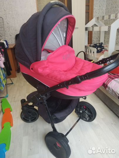 Коляска 2 в 1 с автолюлькой