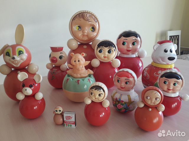 Неваляшки СССР музыкальные в отличном состоянии