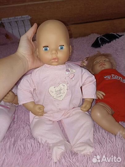 Кукла беби анабель 2 шт