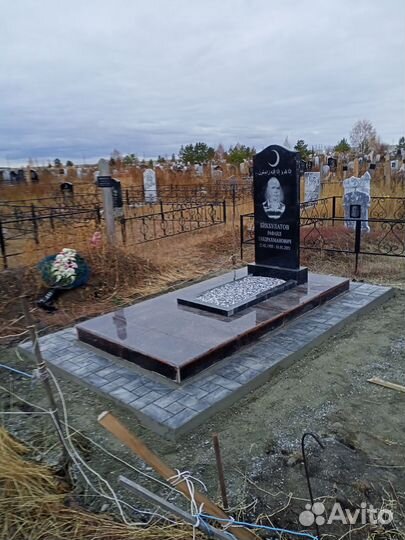 Благоустройство захоронений, индивидуальные заказы