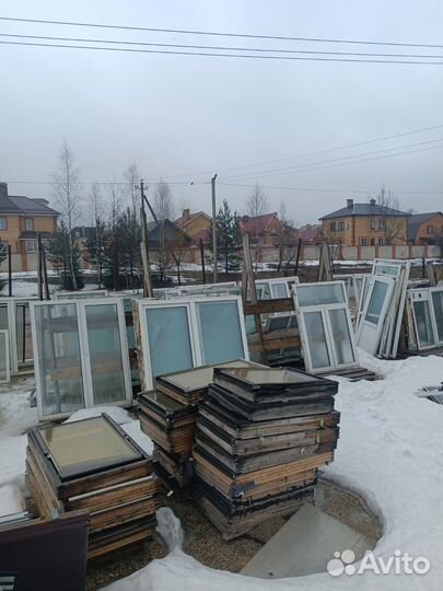Окна пластиковые бу