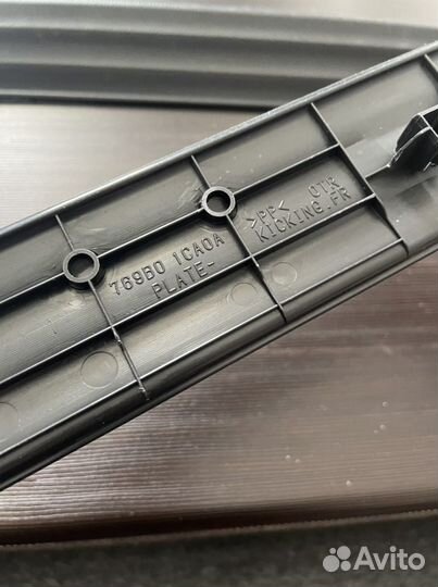 Накладки на пороги infiniti FX-35/37/50