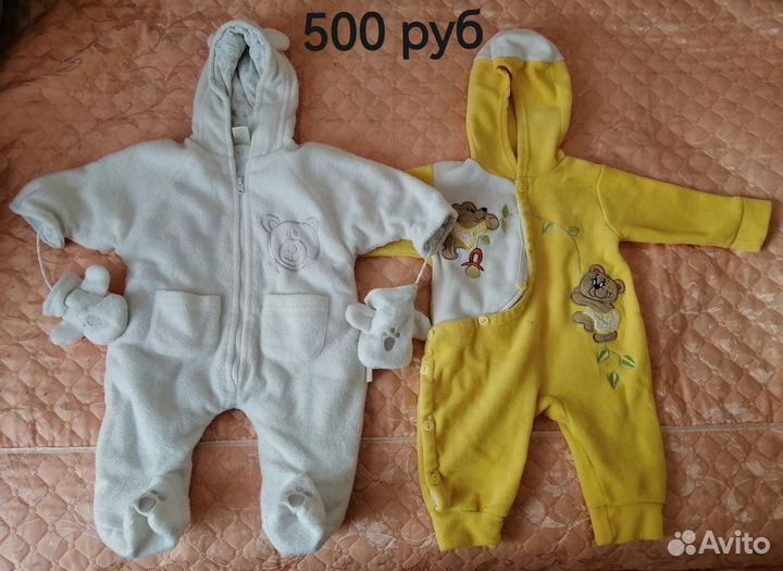 Детские платья, боди, комбинезоны