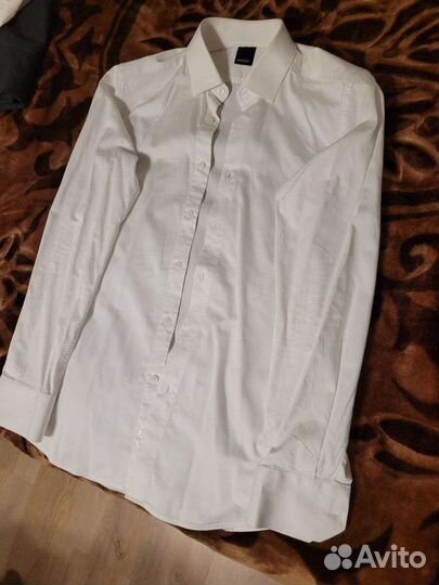 Мужская рубашка белая