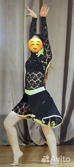 Платье для сценических танцев