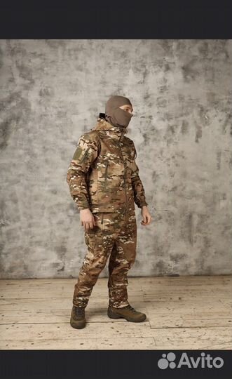 Тактический костюм мультикам soft shell
