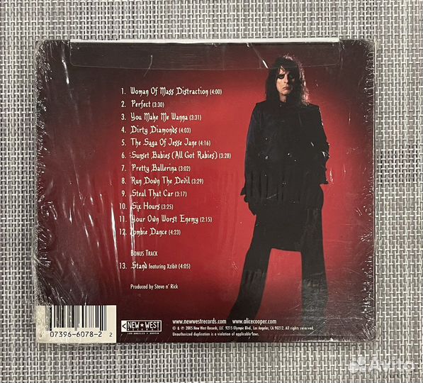 Alice Cooper - Dirty Diamonds Digipack CD