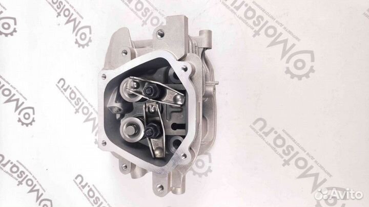 Головка цилиндра II в сборе с клапанами (правая) 2