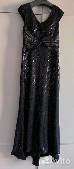Платье женс вечернее макси пайетки alfabeta 50 52