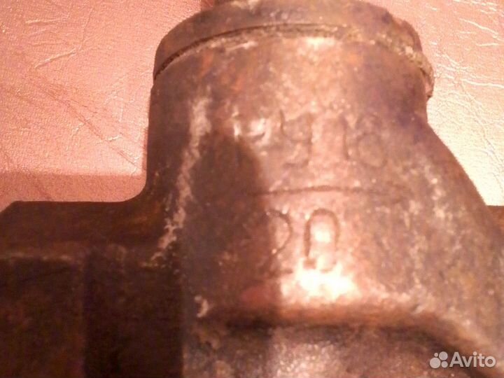 Вентиль чугунный ру-16/20