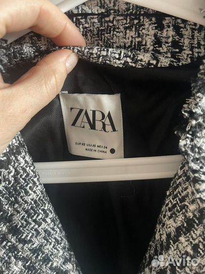 Твидовый бомбер кардиган zara оргигинал