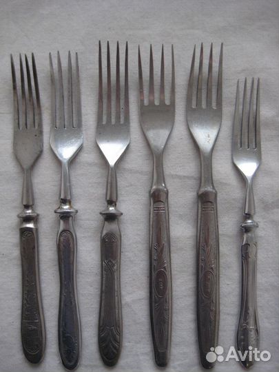 Вилки СССР 1950-1960 г
