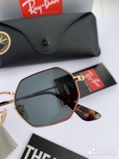 Очки Ray Ban Octagonal черные