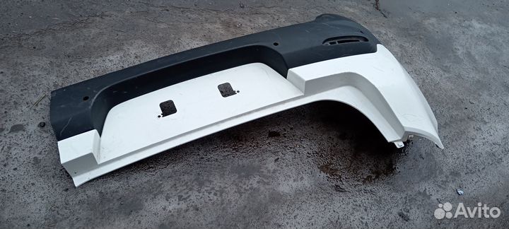 Левая часть бампера заднего Kia Soul 3