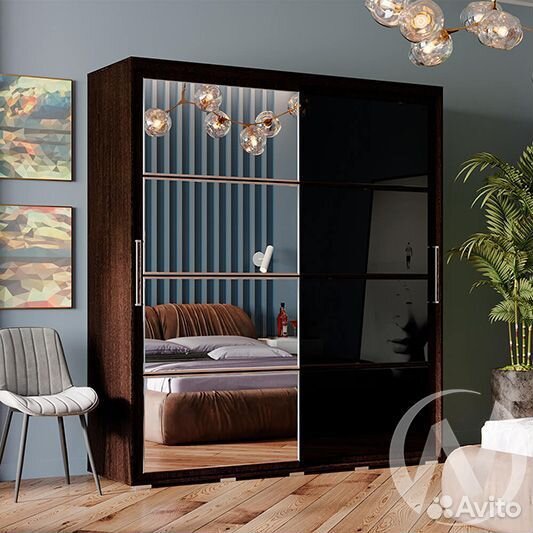 Шкаф купе венге 2 м