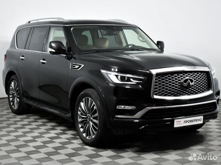 Infiniti QX80 5.6 AT, 2018, 113 800 км