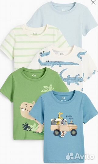 Новые футболки для мальчика 98 104 110