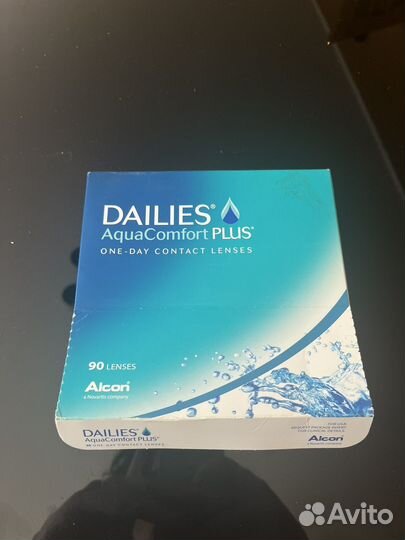 Линзы контактные Dailies aquacomfortplus