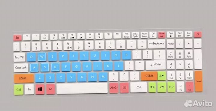 На клавиатуру Acer Nitro 5