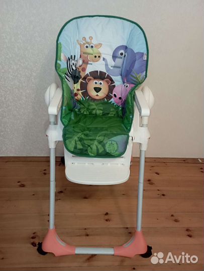 Стульчик для кормления chicco polly 2 start