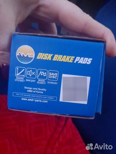 Тормозные колодки renault LADA