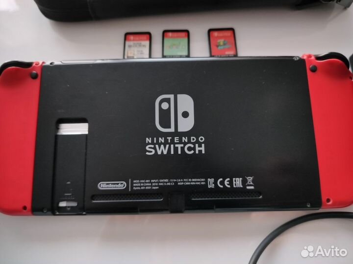 Nintendo switch rev 2 с играми