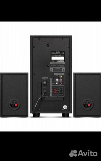 Колонки с сабвуфером 55 Вт с Bluetooth Sven