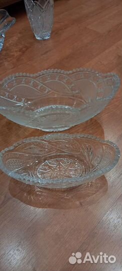 Изделия из хрусталя СССР