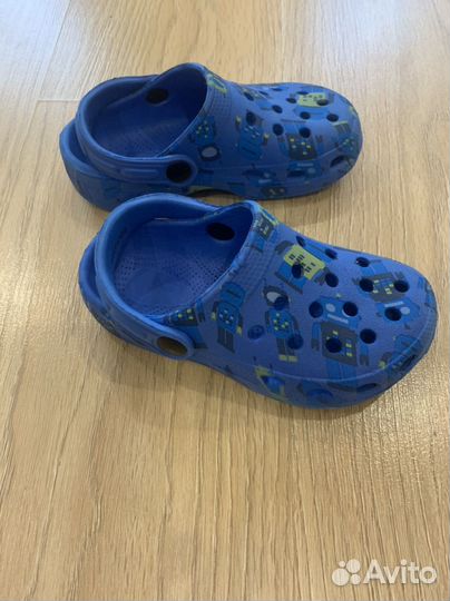 Резиновые тапочки детские