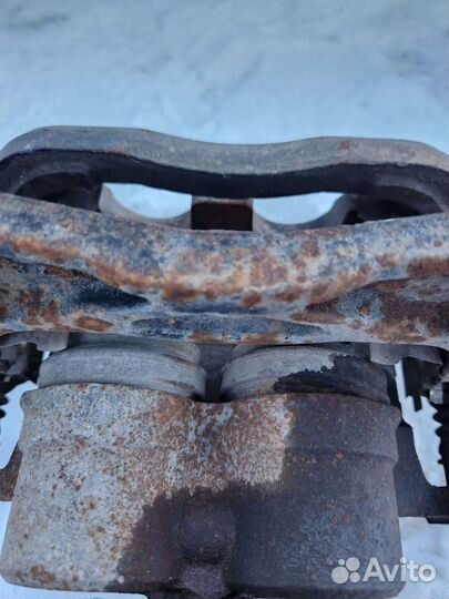 Передние тормоза 315мм subaru