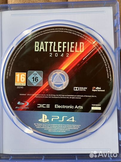Battlefield 2042 ps4 (продажа/обмен)