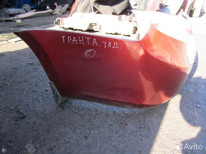 Бампер задний LADA granta седан